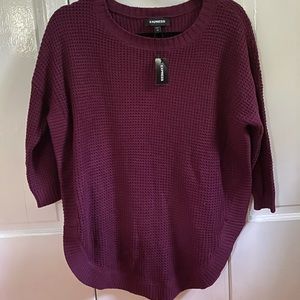 Express Maroon Sweater
